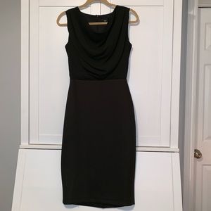 ASOS black occasion sheath dress
